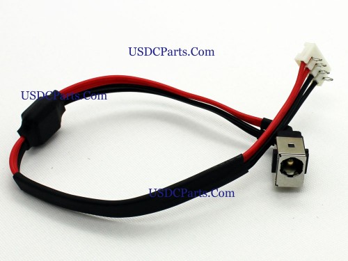 Toshiba Satellite L450 L450D L455 L455D L550 L550D L555 L555D Pro Charging Port Connector Power Jack DC IN Cable