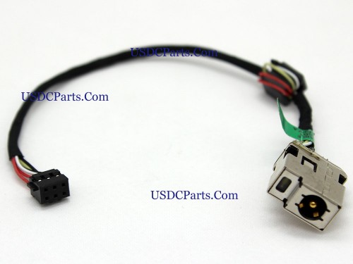 698659-FD1 698659-SD1 686593-001 HP Envy Sleekbook 6 6T 6Z 6-1000 6T-1000 6Z-1000 Power Jack Connector DC IN Cable