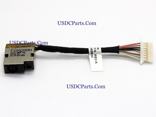 905644-001 853905-F7A HP ProBook 430 440 G4 Power Jack Connector Charging Port DC IN Cable