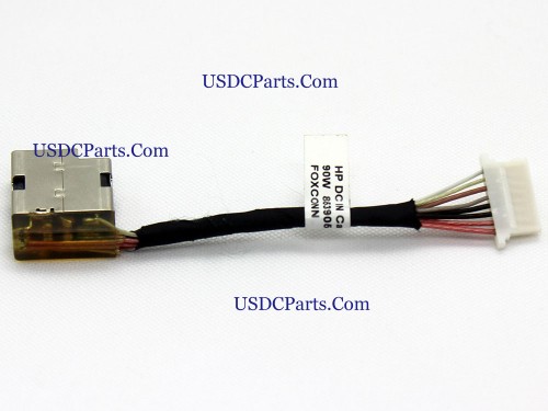 HP 853905-Y7A SUYIN CBL00760-0050 Power Jack Connector Charging Port DC IN Cable Assembly