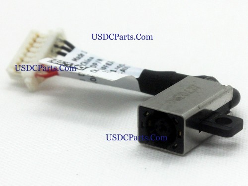 Dell Inspiron 13 5000 5368 i5368 5378 i5378 P69G P69G001 2-in-1 Power Jack Connector Charging Port DC IN Cable