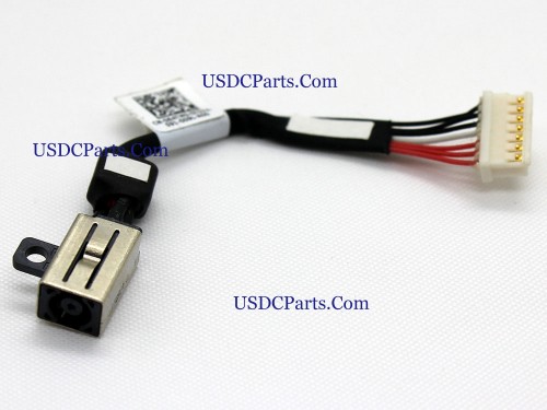 64TM0 064TM0 AAM00 DC30100X200 DC30100X300 Dell XPS 15 9550 9560 Precision 5510 M5510 P56F Power Jack Adapter Port DC IN Cable