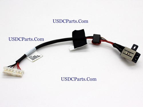 37KW6 037KW6 AAL30 DC30100TT00 DC30100UB00 DC30100VX00 Dell Inspiron 17 5000 5755 5758 5759 Power Jack Connector DC IN Cable