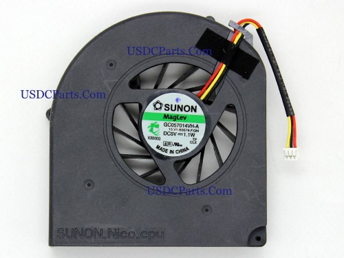 GC057014VH-A 13.V1.B3578.F.GN IBM Lenovo ThinkPad W700 W700DS W701 W710 CPU Cooling Fan Inside Cooler Replacement Assembly