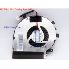 CPU GPU Cooling Fan for MSI MS-16JA MS16JA PL60 PL62 7RD Inside Cooler Assembly 4-Pin