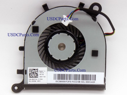 XHT5V 0XHT5V Dell XPS 13 9343 9350 9360 P54G CPU Cooling Fan Inside Cooler Replacement Assembly