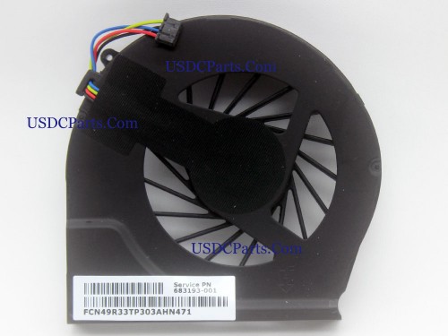 683193-001 Cooling Fan HP Pavilion G4-2000 G6-2000 G7-2000 CPU Cooler Inside Assembly 4-Pin