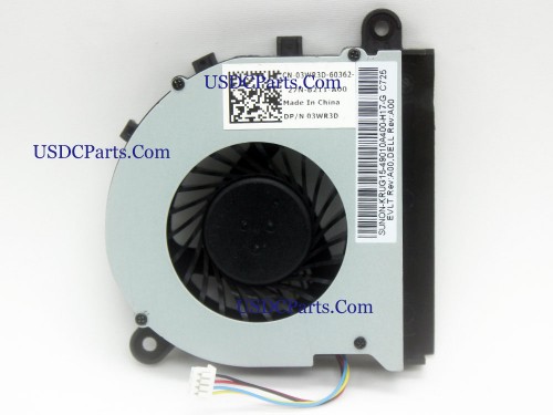 3WR3D 03WR3D Thermal Fan for Dell Latitude 5520 E5520 E5520M Inside Cooler Assembly